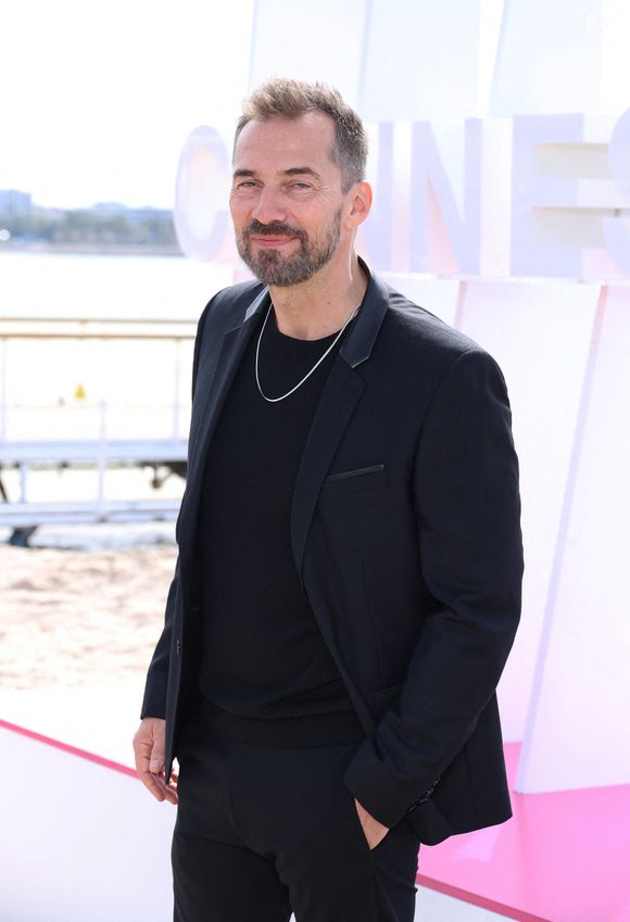 Franck Monsigny - Photocall de "Demain nous appartient" lors du 7ème festival international Canneséries à Cannes, le 6 avril 2024. 
© Denis Guignebourg / Bestimage