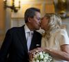 Le couple s'est ensuite envolé pour Malte afin d'y célébrer son voyage de noces.

Georges Fenech et Amélie Leperre-Dimeglio - Mariage civil de Georges Fenech et Amélie Leperre-Dimeglio à la mairie du 16ème arrondissement de Paris le 31 janvier 2026.

© Pierre Perusseau / Bestimage