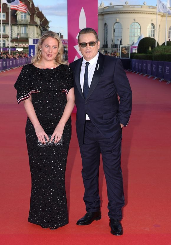 Benoit Magimel et sa femme Margot Pelletier - Arrivées à la cérémonie de clôture de la 50ème édition du Festival du Cinéma américain à Deauville. Le 14 septembre 2024
© Denis Guignebourg / Bestimage