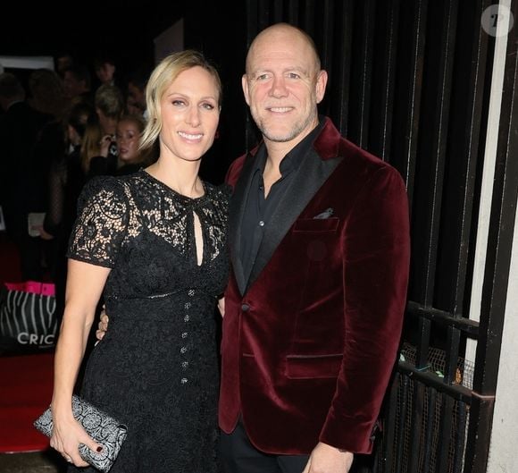 Mike Tindall et Zara Phillips à Londres