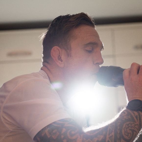 L'ancien international gallois Alix Popham s'entraîne chez lui à Newport, dans le sud du pays de Galles, avant le Head For Change Rugby Ride Challenge. Date de la photo : Vendredi 5 mars 2021
Jacob King/PA Wire