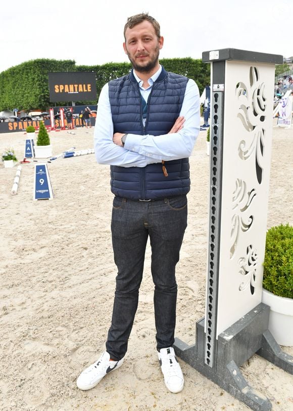 Amaury Leveaux ( fondateur de Spantale)  -  Les personnalités assistent au Longines Paris Eiffel Jumping au Champ de Mars, le 27 juin 2021. 
© Veeren / Bestimage