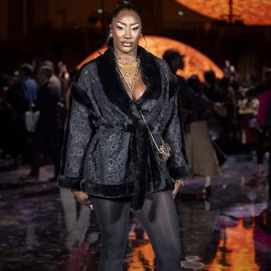 Aya Nakamura – Photo Call du Défilé de mode Chanel Collection Printemps-Été 2026 dans le cadre de la Fashion Week de Paris, France, le 6 octobre 2025. © Olivier Borde