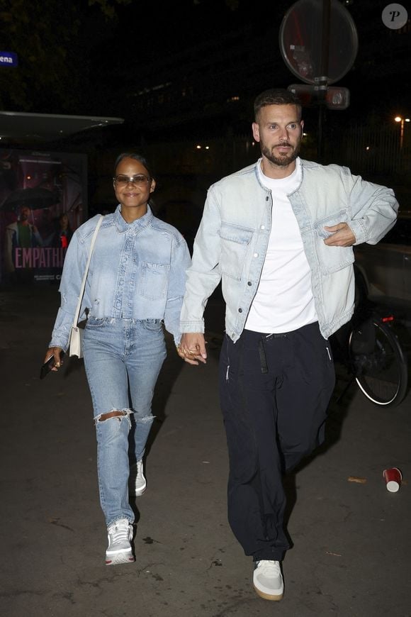 Christina Milian et Matt Pokora ont fait une entrée élégante au concert de Drake à Paris, arrivant main dans la main. Backgrid USA / Bestimage