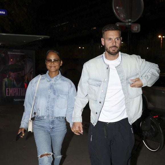 Christina Milian et Matt Pokora ont fait une entrée élégante au concert de Drake à Paris, arrivant main dans la main. Backgrid USA / Bestimage