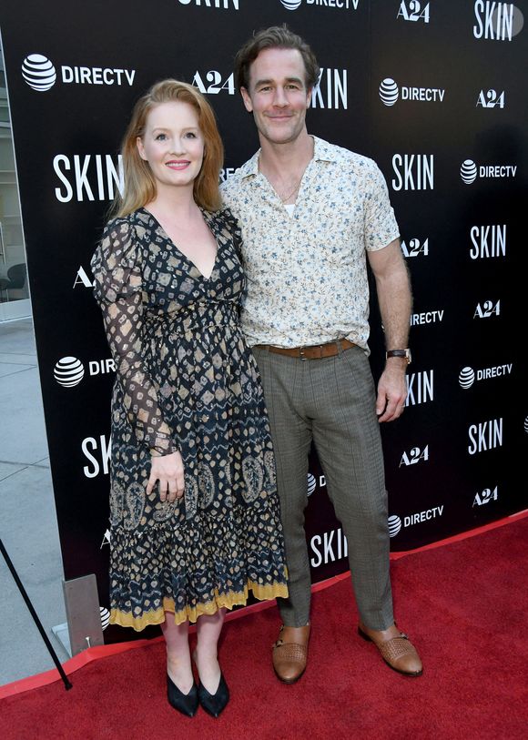 Kimberly Van Der Beek, James Van Der Beek lors de la projection spéciale de Skin qui s'est tenue à l'Arclight Hollywood à Los Angeles, CA, États-Unis, le 11 juillet 2019. Photo par Birdie Thompson/AdMedia/SPUS/ABACAPRESS.COM