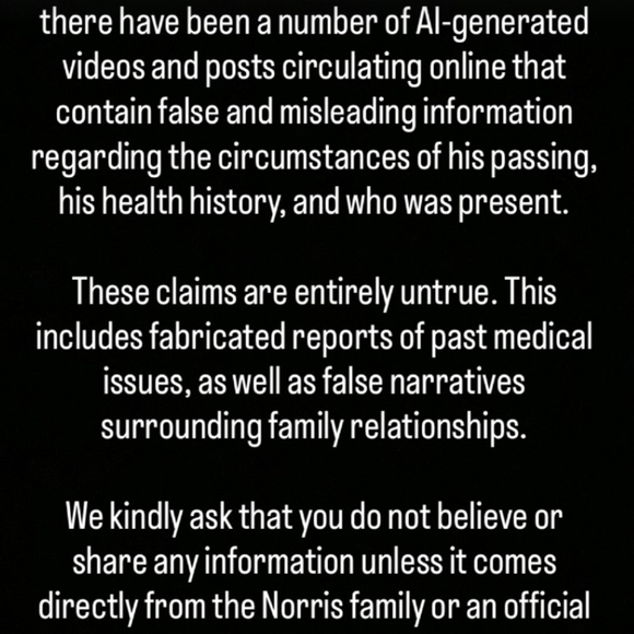 En colère, la famille de Chuck Norris prend la parole sur le compte Instagram de l'acteur après que des rumeurs ont circulé au sujet de sa mort.