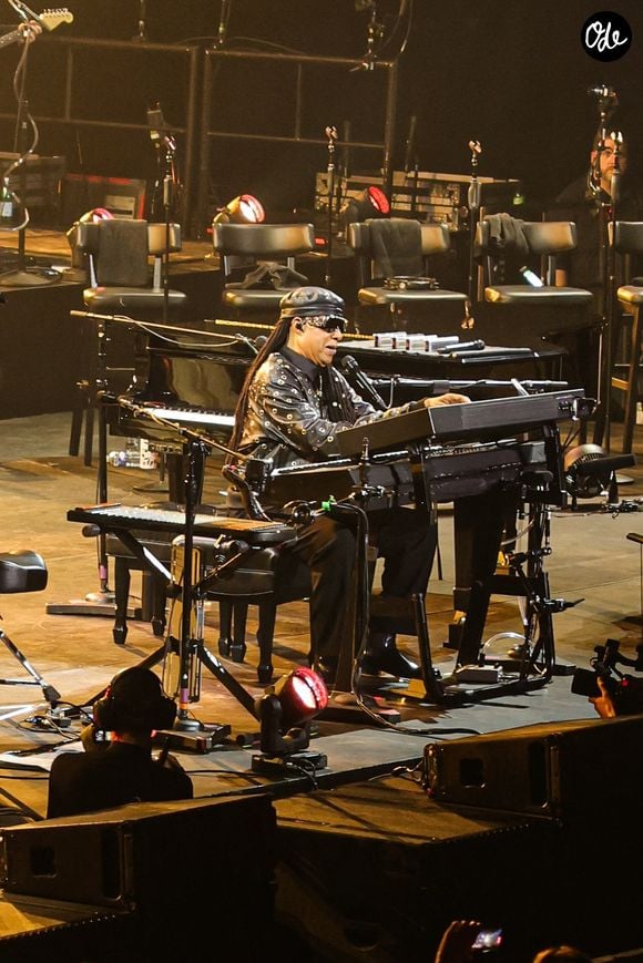 Stevie Wonder est en concert à l'Accor Arena à Paris le 15 octobre 2026. © Jasmine Aissaoui / Bestimage