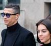 Entre des ballons géants formant le prénom "Bella" et un bar à bonbons entièrement customisé aux couleurs néons du show, la décoration a bluffé leurs abonnés.

Cristiano Ronaldo quitte le tribunal avec sa compagne Georgina Rodríguez à Madrid le 22 janvier 2019. 

©BestImage