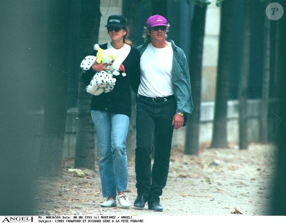 Richard Gere et Cindy Crawford à la fête foraine des Tuileries à Paris.

MARTINEZ CHRISTIAN / BESTIMAGE