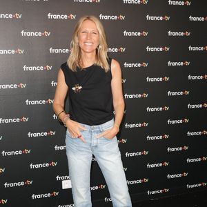 Agathe Lecaron au photocall de la conférence de presse de rentrée de France Télévisions à Paris, France, le 4 septembre 2024. © Coadic Guirec/Bestimage