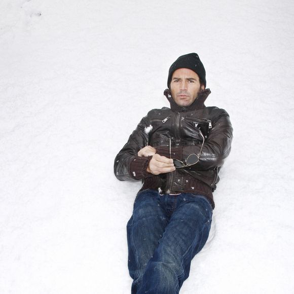 Filip Nikolic, membre de l'équipe de 'Brigade Navarro', pose lors de la cérémonie de clôture du 11ème Festival du Film de Télévision de Luchon à Luchon, France, le 7 février 2009. Photo par Patrick Bernard/ABACAPRESS.COM
