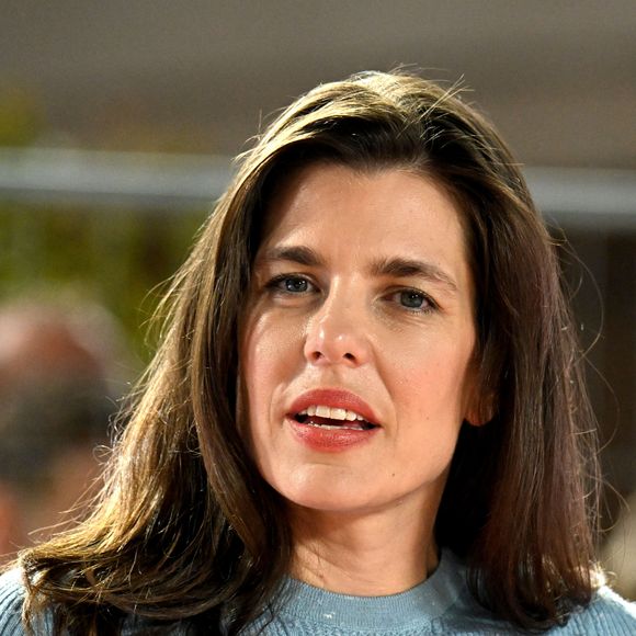 La princesse Caroline de Hanovre, sa fille Charlotte Casiraghi, son fils, né de son union avec Gad Elmaleh, Raphael, la princesse Alexandra de Hanovre, son fiancé Ben-Sylvester Strautmann, Melanie de Massy et Diane Fissore, la présidente du jumping et de la Fédération monégasque d’équitation, ont assisté à la 2eme journée du Jumping International de Monte-Carlo, le 4 juillet 2024. © Bruno Bebert/Bestimage