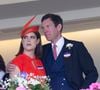 Le bébé est attendu pour 2026 et a été accueilli avec enthousiasme par les internautes.

Cinquième et dernier jour du Royal Ascot Meeting qui se tient à l'hippodrome d'Ascot, dans le Berkshire, au Royaume-Uni. Ici, la princesse Eugenie (La princesse Eugenie d'York), Jack Brooksbank (La princesse Eugenie d'York), Jack Brooksbank (La princesse Eugenie d'York).
GOFF  / BESTIMAGE
