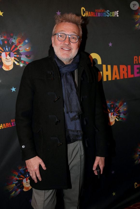 Laurent Ruquier - Célébrités au Concert de Robert Charlebois, « Robert en CharleboisScope » au Grand Rex à Paris France, le 2 Avril 2023. © Bertrand Rindoff / Bestimage