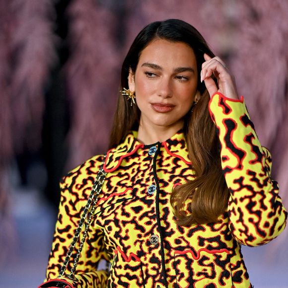PARIS, FRANCE - JANVIER 27 Dua Lipa assiste au défilé Chanel Haute Couture Week Spring/Summer 2026 dans le cadre de la semaine de la mode à Paris le 27 janvier 2026 à Paris, France. Photo by Franck Castel/ABACAPRESS.COM