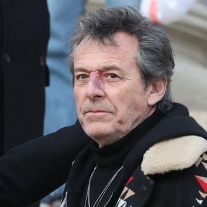 Jean-Luc Reichmann - Sorties de la cérémonie religieuse en hommage à Rolland Courbis dans l'église de la Madeleine à Paris, France, le 14 janvier 2026. © Jacovides-Moreau/Bestimage