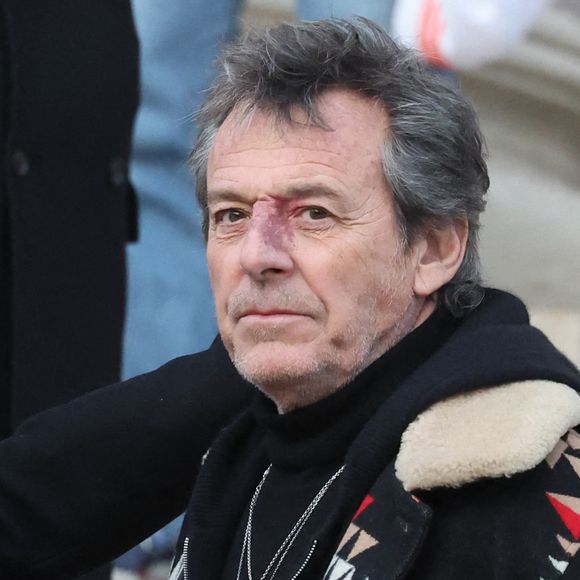 Jean-Luc Reichmann - Sorties de la cérémonie religieuse en hommage à Rolland Courbis dans l'église de la Madeleine à Paris, France, le 14 janvier 2026. © Jacovides-Moreau/Bestimage