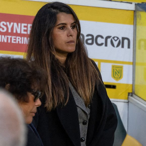 Karine Ferri - Match des Légendes du Variétés Club de France contre le FC Nantes au profit du Secours Populaire au stade de la Beaujoire à Nantes. © Martin Bousseau/Bestimage