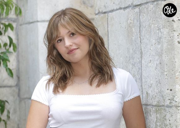 Marine Delplace en photocall lors de la 19ème édition du festival du film francophone d'Angoulême le 29 août 2026. © Coadic Guirec/Bestimage
