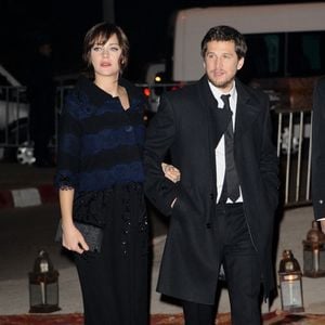 Marion Cotillard et Guillaume Canet à leur arrivée à la soirée Dior organisée dans le cadre du 10e « Festival du film de Marrakech », à Marrakech, au Maroc, le 4 décembre 2010. Photo de Nicolas Briquet/ABACAPRESS.COM
