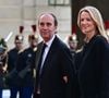 À ses cinq enfants, Delphine, Antoine, Alexandre, Frédéric et Jean, il a transmis ses valeurs et certains de ses traits de caractères.
Xavier Niel et sa compagne Delphine Arnault, Pdg de Dior - Arrivées au dîner d'état au palais de l'Elysée à Paris donné en l'honneur du roi et de la reine de Danemark le 31 mars 2025.
© Christian Liewig / Bestimage