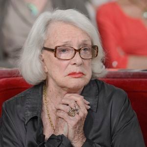 "C’est dans les années 2000 qu’elle découvre le secteur de Vétheuil et la Roche-Guyon où elle tombe sous le charme de ces villages lovés entre la falaise de craie et la Seine. Micheline Presle se sent si bien dans ce cadre bucolique qu’elle vend son appartement parisien et y achète un pavillon.", racontent nos confrères du Parisien.

Micheline Presle - Enregistrement de l'emission "Vivement Dimanche" le 7 mai 2013 a Paris pour une diffusion le 12 mai 2013, avec Francois Morel comme invite principal.
AGENCE / BESTIMAGE