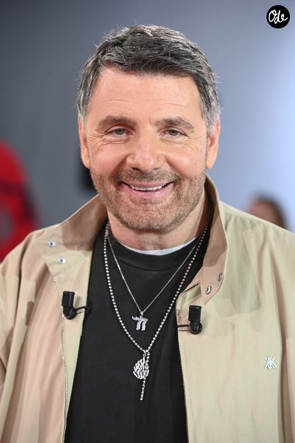 Exclusif - Philippe Lellouche lors de l'enregistrement de l'émission "Vivement dimanche" au studio Rive Gauche, présentée par M.Drucker avec une diffusion sur France 3 le 8 mars 2026, à Paris, France, le 25 février 2026. © Guillaume Gaffiot/Bestimage