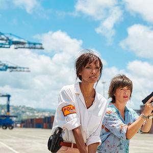 Exclusif - Sonia Rolland et Béatrice de la Boulaye sur le tournage de la saison 2 de la série "Tropiques criminels" en Martinique, qui sera diffusée à partir du 19 février 2021 sur France 2. Juillet 2020
© Sylvie Castioni / Bestimage
