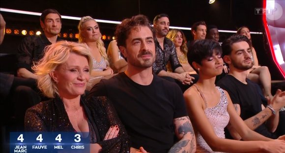 Enorme désillusion sur le plateau ! 
Capture d'écran  "DALS 2025", TF1