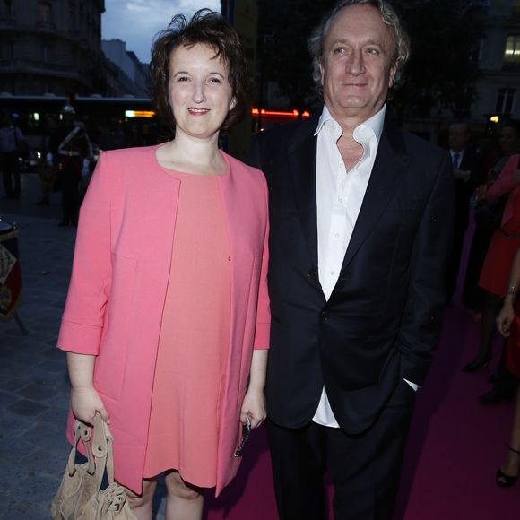 Anne Roumanoff et son mari Philippe Vaillant - Gala de l'IFRAD au Cirque D'Hiver a Paris le 25 septembre 2013.
OLIVIER BORDE / BESTIMAGE
