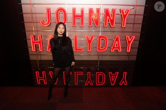 Exclusif - Jade Hallyday - Vernissage de l'exposition "Johnny Hallyday, l'exposition" au Palais des Expositions à Paris. Le 21 décembre 2023
© Dominique Jacovides / Bestimage