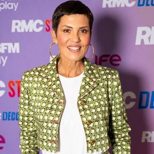 Cristina Cordula lors de la conférence de presse de rentrée des chaînes du groupe RMC-BFM à Paris, le 17 septembre 2025. 

© Pierre Perusseau / Bestimage