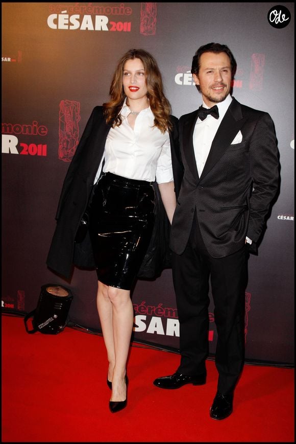 Laetitia Casta et son ex mari Stefano Accorsi, 36 ème cérémonie des César au théâtre du Chatelet.  

 © Bestimage