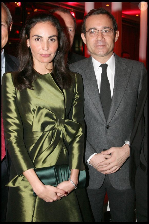 Inès Sastre et Jean-Luc Delarue au dîner de la mode contre le Sida Paris 2010 © Rindoff Bellak Bestimage