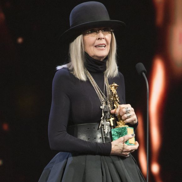 Italie Out - Diane Keaton assistant à la 62e cérémonie de remise des prix David Di Donatello le 21 mars 2018 à Rome, Italie. Photo par Alessia Paradisi/ABACAPRESS.COM