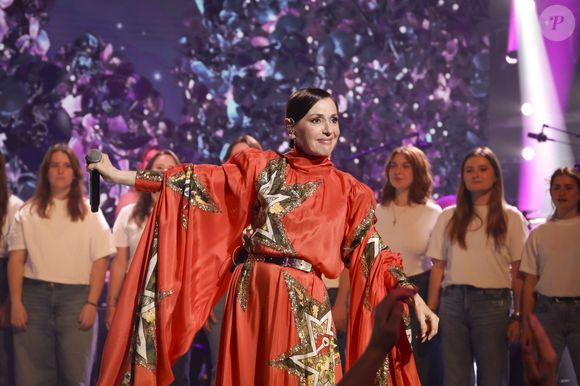 La soirée promet un mélange de nostalgie, d’émotion et de performances live.

Tina Arena, lors de l'enregistrement de l'émission "La fête de la chanson française - 20 ans d'émotions" présentée par L.Thilleman et A.Manoukian, et diffusée le 17 avril sur France 3 à Paris, France, le 9 décembre 2025. © Jack Tribeca/Bestimage
