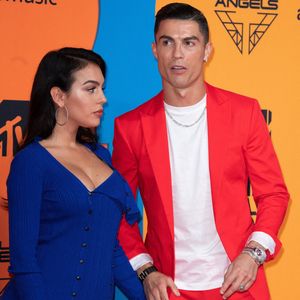 Cristiano Ronaldo et Georgina Rodriguez assistent aux MTV EMAs 2019 au centre de conférences et d'expositions FIBES, le 3 novembre 2019 à Séville, en Espagne. 
Photo : ABACAPRESS.COM