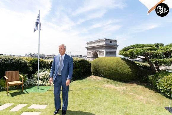 Vincent Bolloré - Remise du prix Bretagne ou prix Breizh, parrainé par le groupe Bolloré au siège de Vivendi à Paris le 26 juin 2017. © Pierre Perusseau / Bestimage