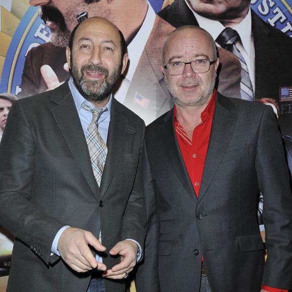 Kad Merad et Olivier Baroux - Avant-premiere du film " Mais qui a re-tue Pamela Rose ? " au Gaumont Marignan a Paris le 2 Decembre 2012.