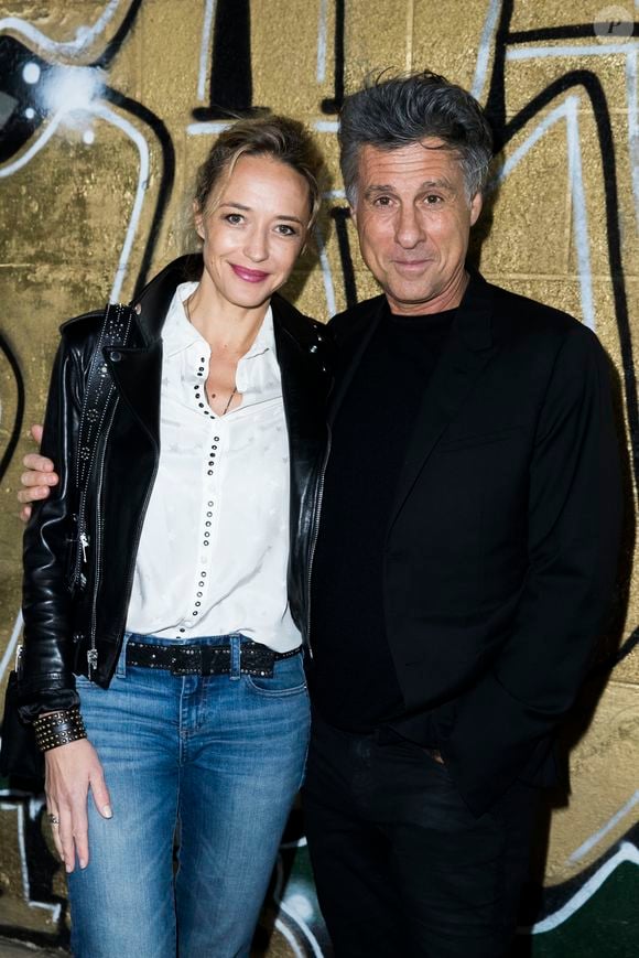 Hélène de Fougerolles et son ex-compagnon Marc Simoncini - Inauguration de l'exposition Boucheron "Vendorama" à l'hôtel de la Monnaie à Paris le 11 janvier 2018. © Olivier Borde/Bestimage