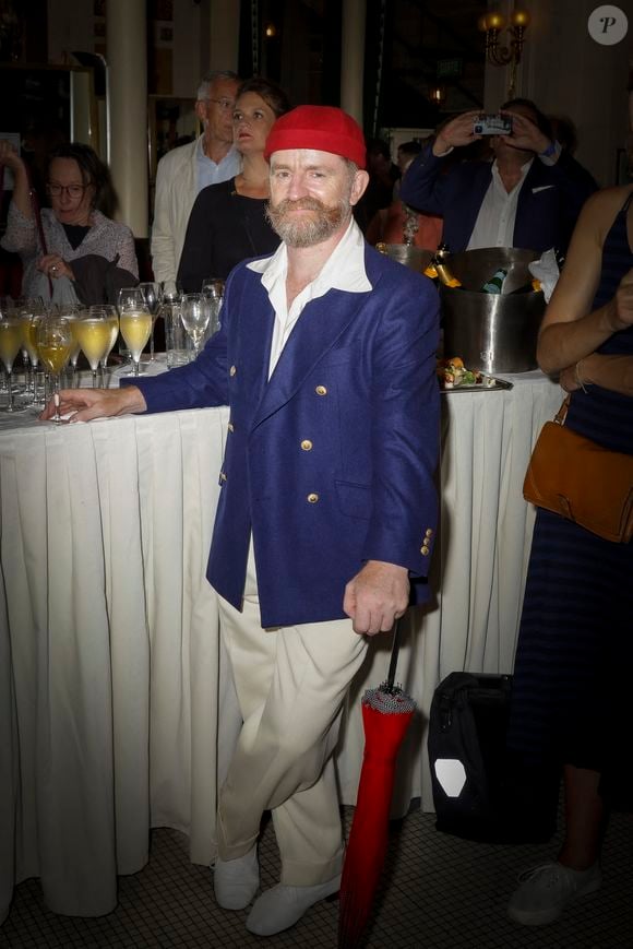 Exclusif - Mathias Malzieu - Lancement du prix Saint-Exupery de la ville du Mans aux Deux Magots à Paris le 12 septembre 2023.  © Jack Tribeca / Bestimage