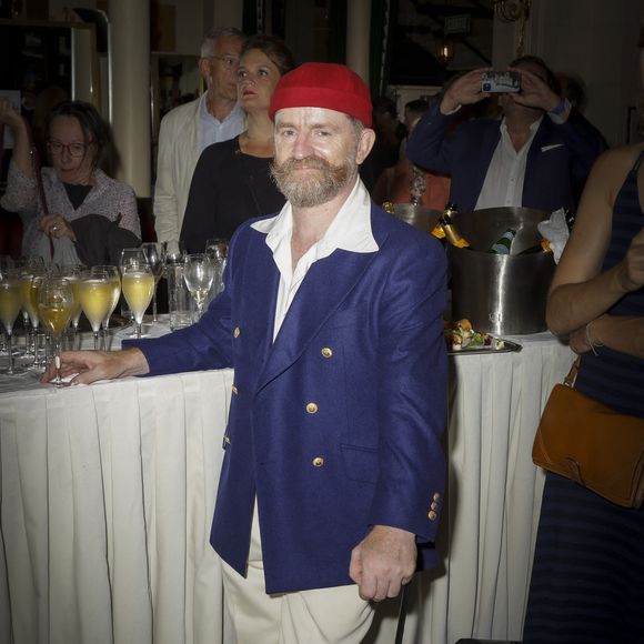 Exclusif - Mathias Malzieu - Lancement du prix Saint-Exupery de la ville du Mans aux Deux Magots à Paris le 12 septembre 2023.  © Jack Tribeca / Bestimage