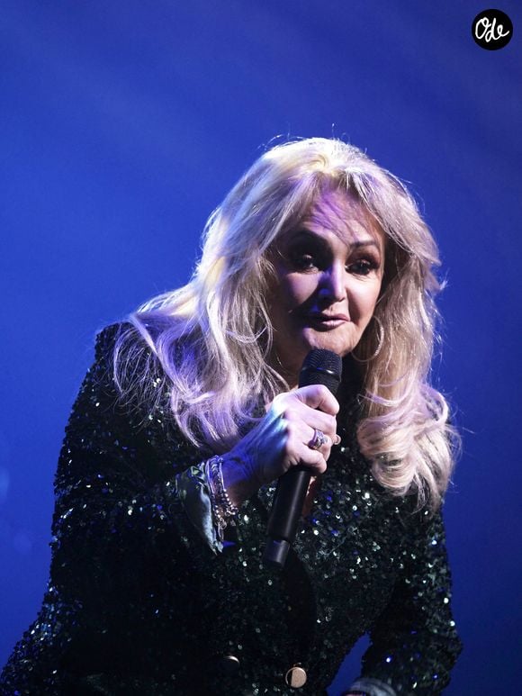 Bonnie Tyler en concert à L'Amphithéâtre 3000 du Centre de Congrès de Lyon, France, le 11 décembre 2023. © MPP/Bestimage
