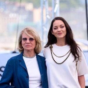 Nicole Garcia, Marion Cotillard - Photocall du film "7 h 40 ce matin-là" au 74ème Festival du Film de Saint-Sébastien (San Sebastian), le 24 septembre 2026. © Imago / PsnewZ / Bestimage