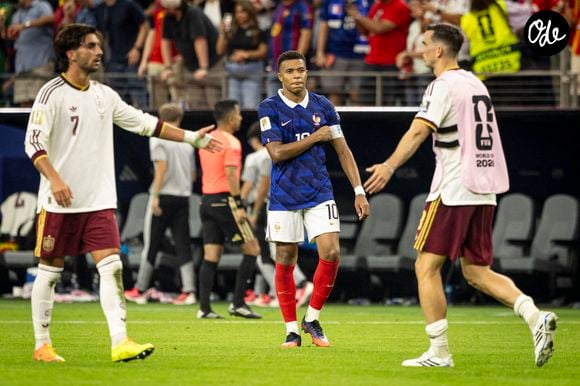 Une citation d'Albert Camus résonne particulièrement après cette rencontre.

Kylian Mbappe  - Match de demi-finale "France - Espagne (2-0)" lors de la Coupe du Monde FIFA 2026 (FIFA World Cup 2026), le 14 juillet 2026. Elyxandro Cegarra / PsnewZ / Bestimage