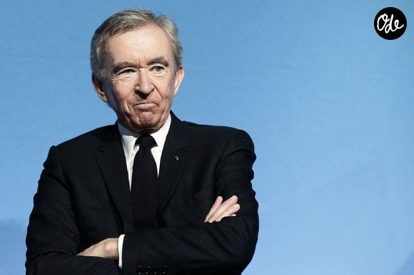 LVMH CEO Bernard Arnault - La mairie de Paris et le groupe LVMH ont dévoilé ce mercredi leur projet de réhabilitation de l’ancien musée des Arts et Traditions, fermé depuis 2005 à Paris le 8 mars 2017 . © Photo par Stéphane Lemouton/Bestimage