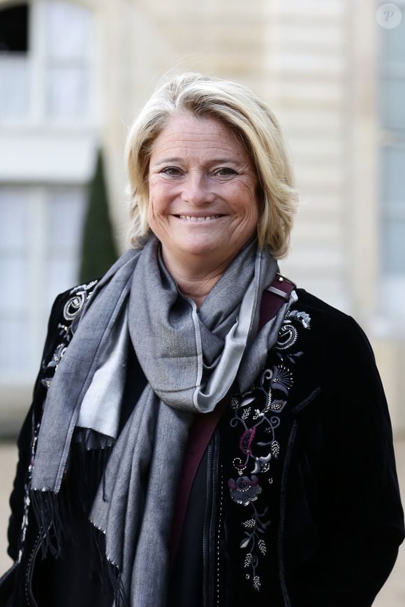 Marina Carrère d'Encausse - Journée internationale pour l'élimination de la violence à l'égard des femmes et du lancement de la grande cause du quinquennat, au Palais de l'Elysée, Paris, France. Le 25 novembre 2017 
© Stéphane Lemouton / Bestimage