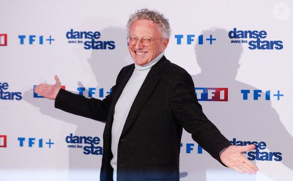 Nelson Monfort - Photocall de lancement de la saison 2025 de "Danse avec les stars" au siège de  TF1 à Boulogne-Billancourt, France, le 16 janvier 2025. © Christophe Clovis / Bestimage