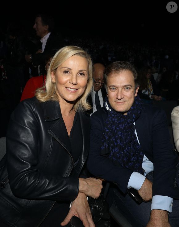 Exclusif - Laurence Ferrari et son mari Renaud Capuçon - People à la générale de l'opéra-rock "Starmania" à la Seine Musicale de Boulogne-Billancourtle 8 novembre 2022. © Dominique Jacovides-Coadic Guirec/Bestimage